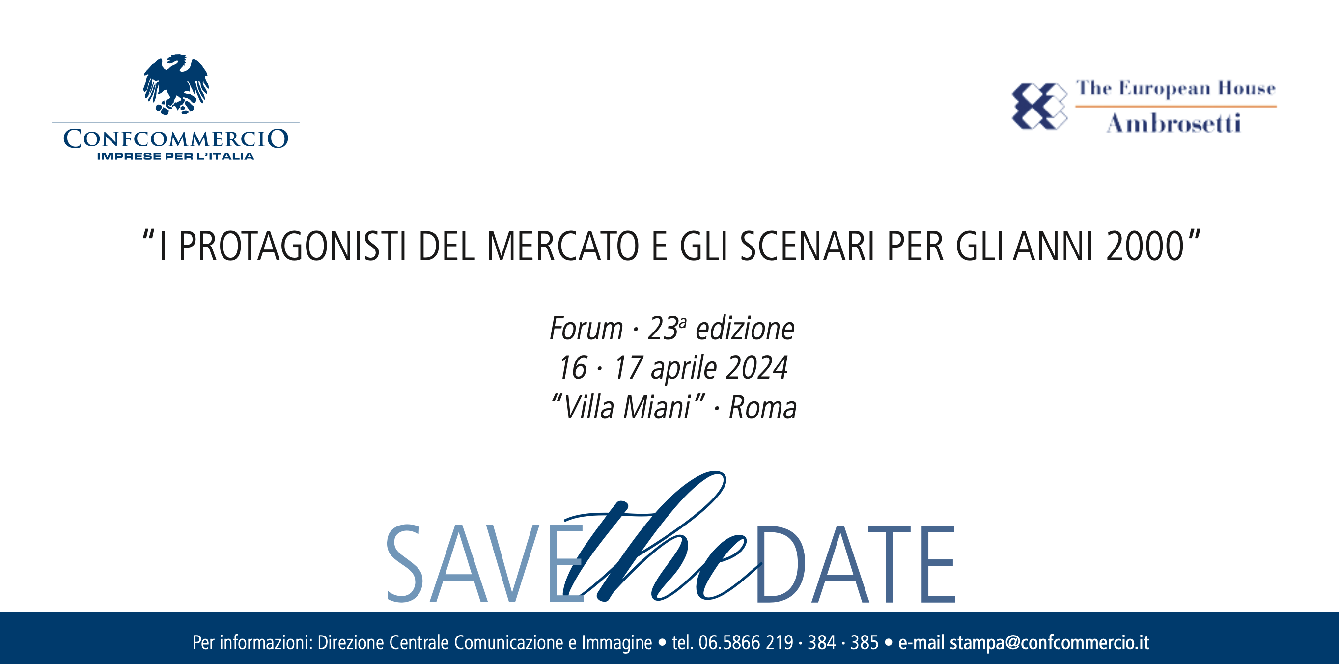 I protagonisti del mercato e gli scenari per gli anni 2000